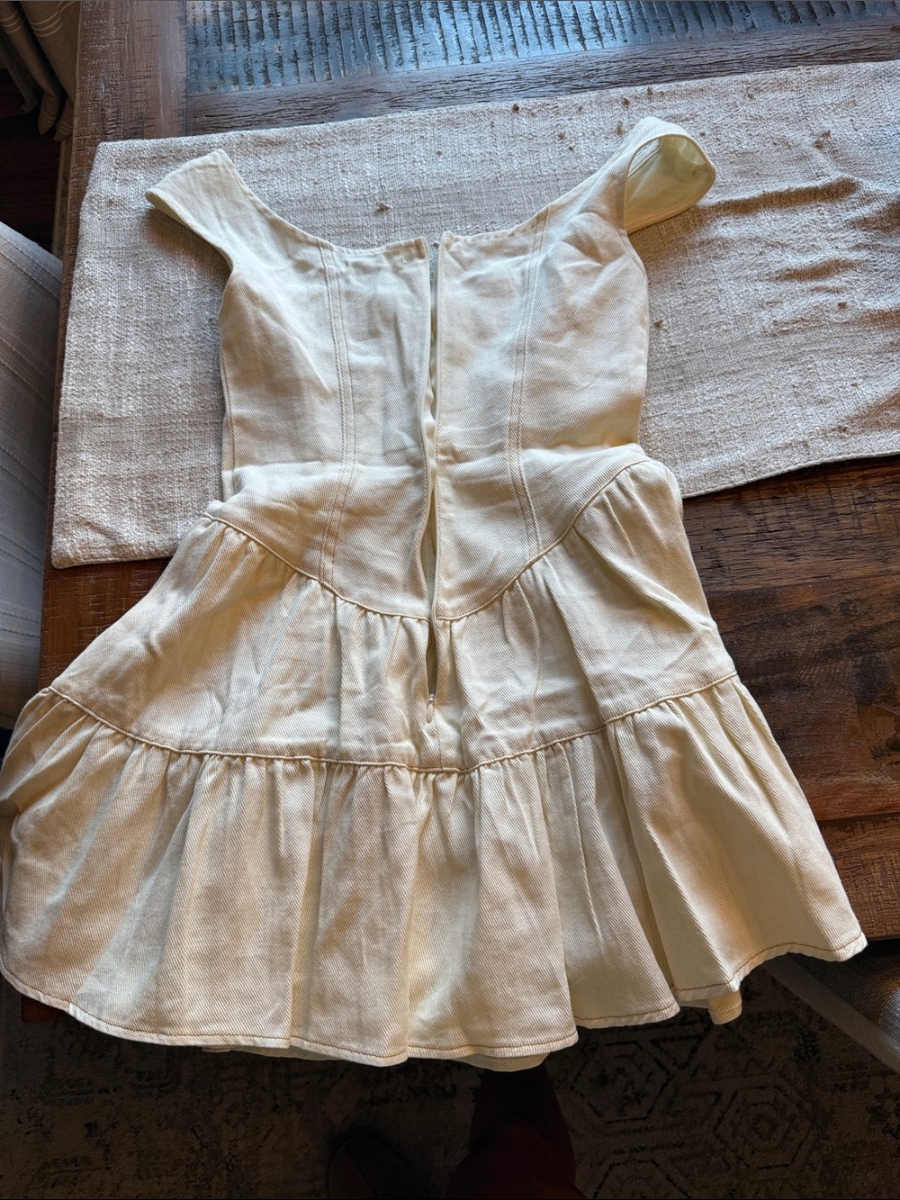 Peppermayo Cream Sleeveless Sundress - Picture 3 of 3